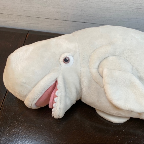 Bailey Beluga white whale plush 17” authentic Disney Finding Dory stuffed animal - Picture 7 of 9